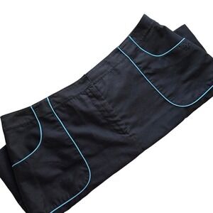 IZOD Womens Black Skirt/Skort Cool FX Polyester Size 16 Golf